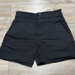 Everlane Black A-line Shorts